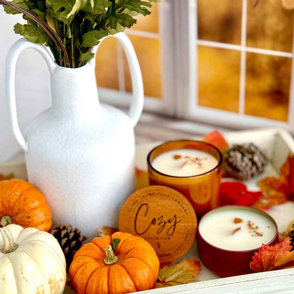 Autumn Cottage Scented Candles - Island Thyme Soap Company