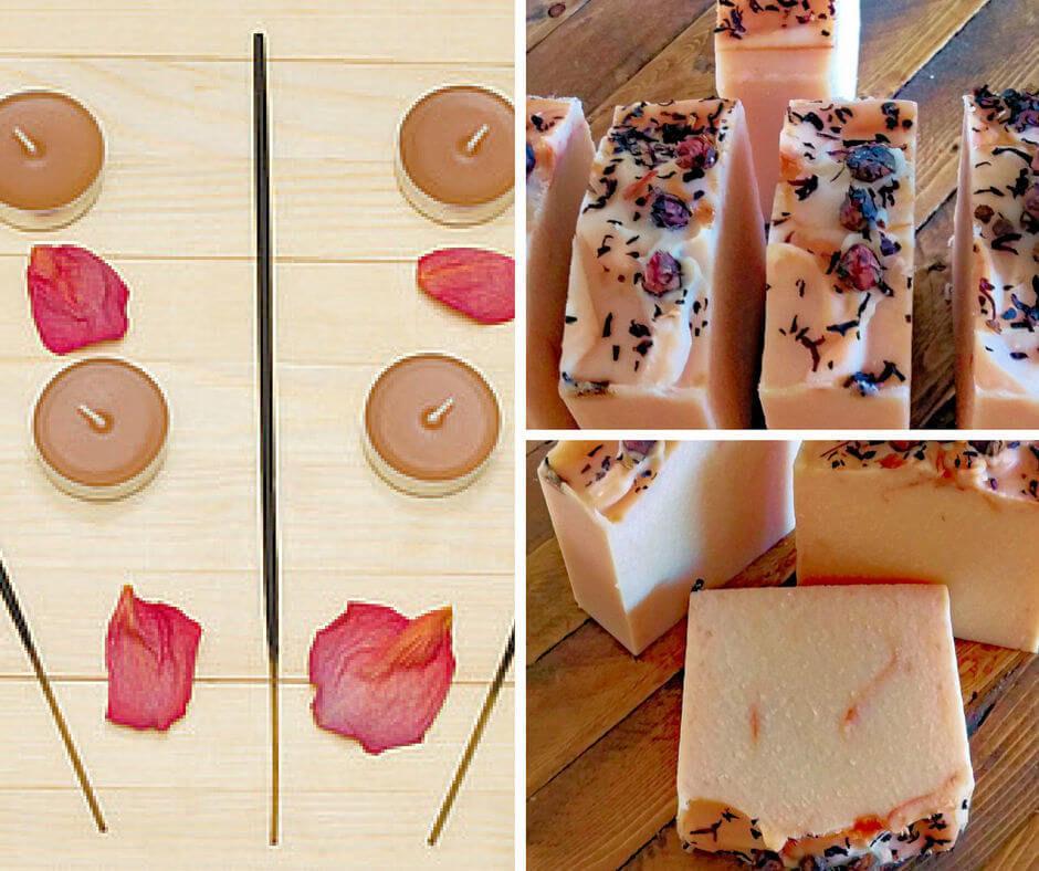 Sandalwood and Rose Coconut Milk Soap - Island Thyme Soap Company