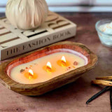 Spiced Vanilla and Sweet Crème Candle - Island Thyme Soap Company