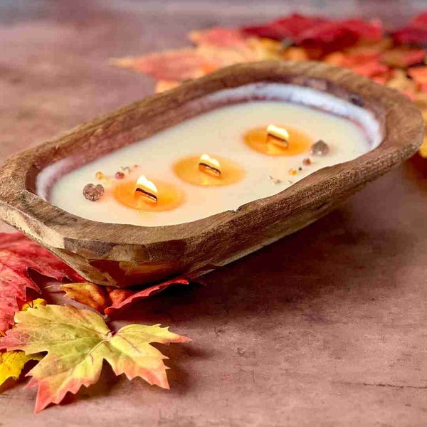 The Changing Leaves Candle - The Essence of Fall - Island Thyme Soap Company