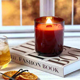 Vanilla Bourbon and Candied Mandarin Candle - Island Thyme Soap Company