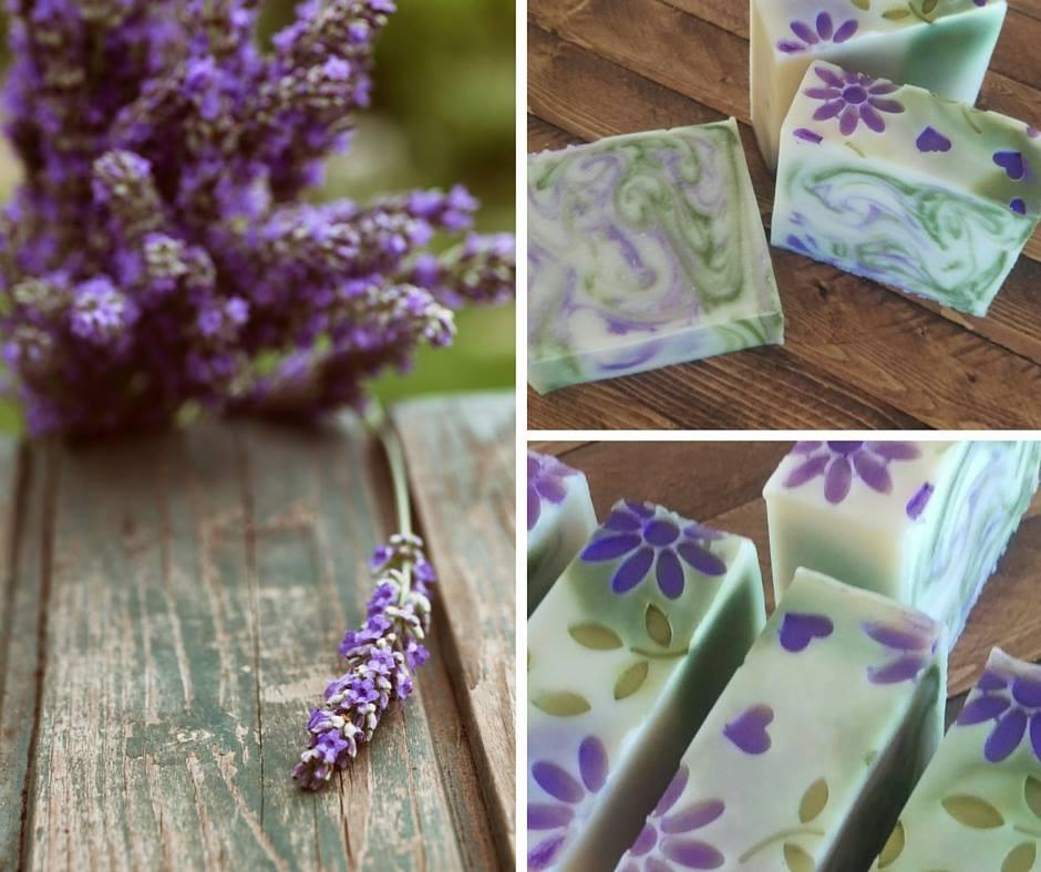 Coming Soon - Lavender Fields Hand Painted Soap - Island Thyme Soap Company