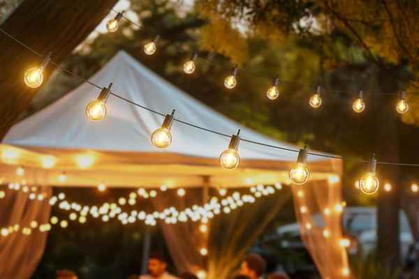 Brightown Outdoor String Lights Edison Globe Style for cozy summer evenings
