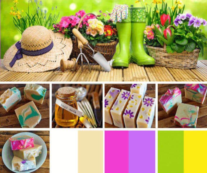 Island Thyme's Soap Company Spring Mood Board - Island Thyme Soap Company