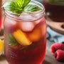 Sip into Summer Hygge: Refreshing Basil Raspberry Iced Tea - Island Thyme Soap Company