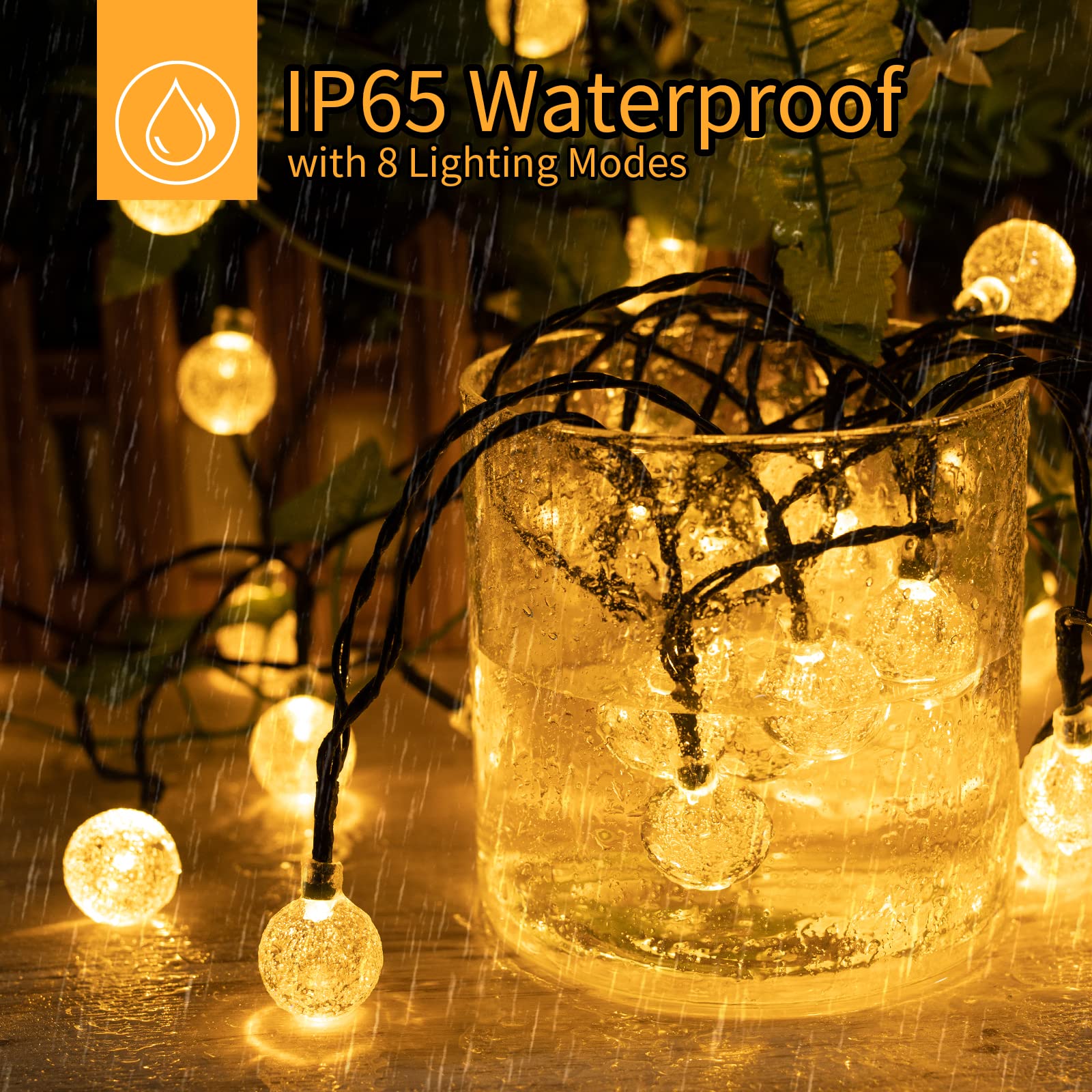 2 - Pack 120 LED 72FT Solar Outdoor Waterproof String Lights - Island Thyme Soap Company