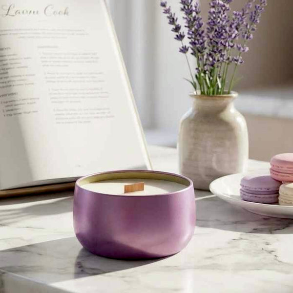 Lavender Tea & Almond Macaron