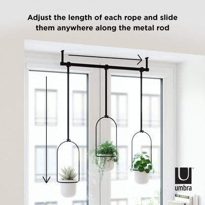 Umbra Triflora Hanging Planter - Set of 3 - to bring the outdoors in