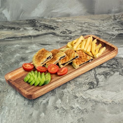 Anyvape Acacia Wood Serving Trays, Set of 3 - Island Thyme Soap Company