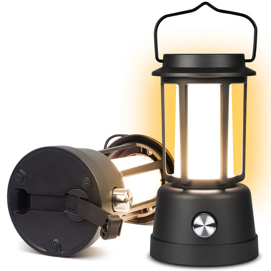 Camping Lantern, CT CAPETRONIX Lanterns for Power Outages 6000mAh, IPX5 Waterproof, Rechargeable Camping Lantern with Hand - Cranked, Solar Lantern Camping Essentials for/Tent/Hiking - Island Thyme Soap Company