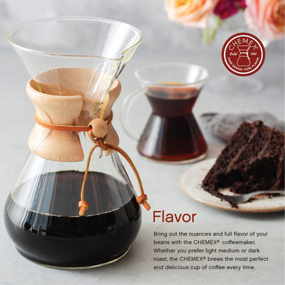 Chemex Pour - Over Glass Coffeemaker - Island Thyme Soap Company