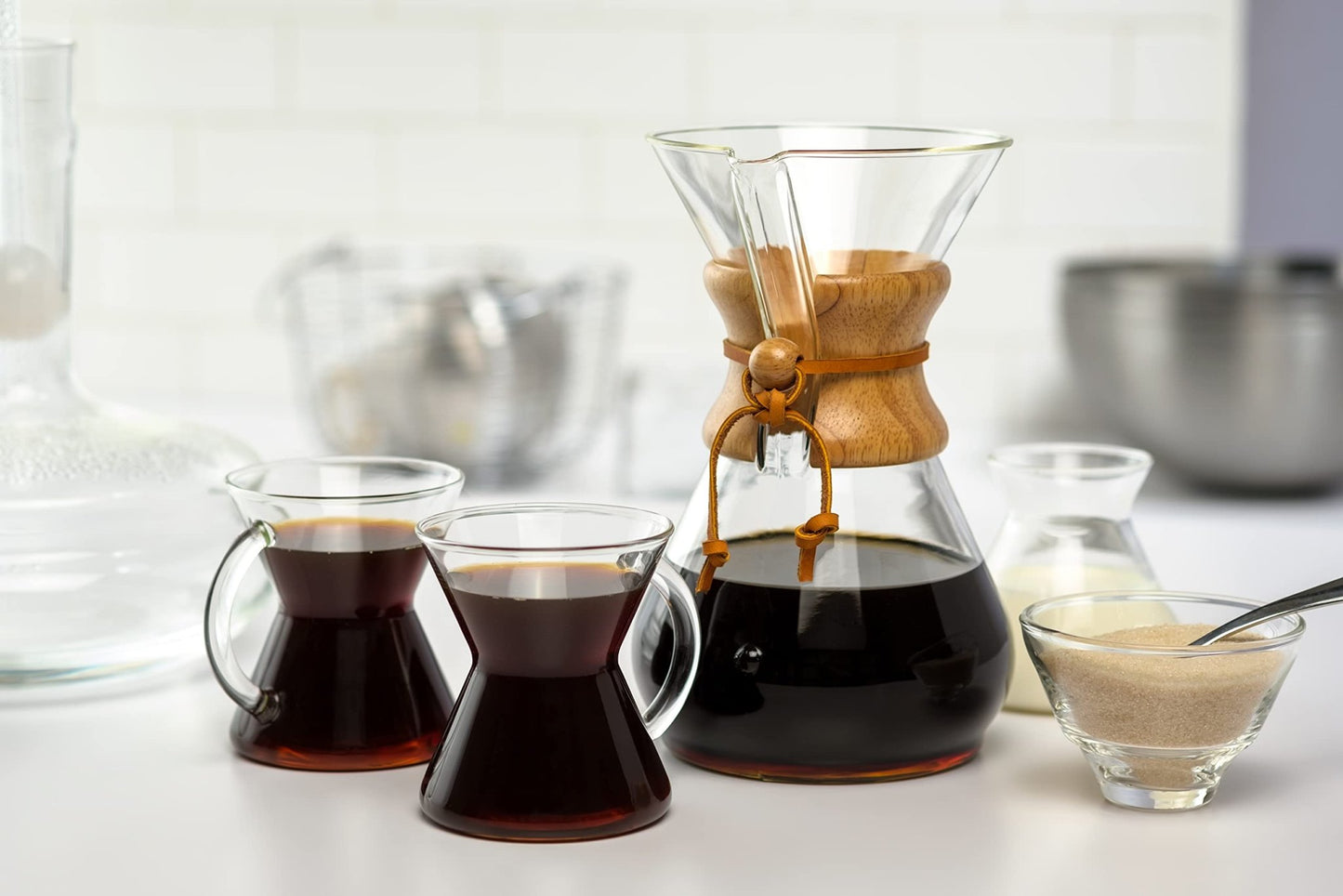 Chemex Pour - Over Glass Coffeemaker - Island Thyme Soap Company