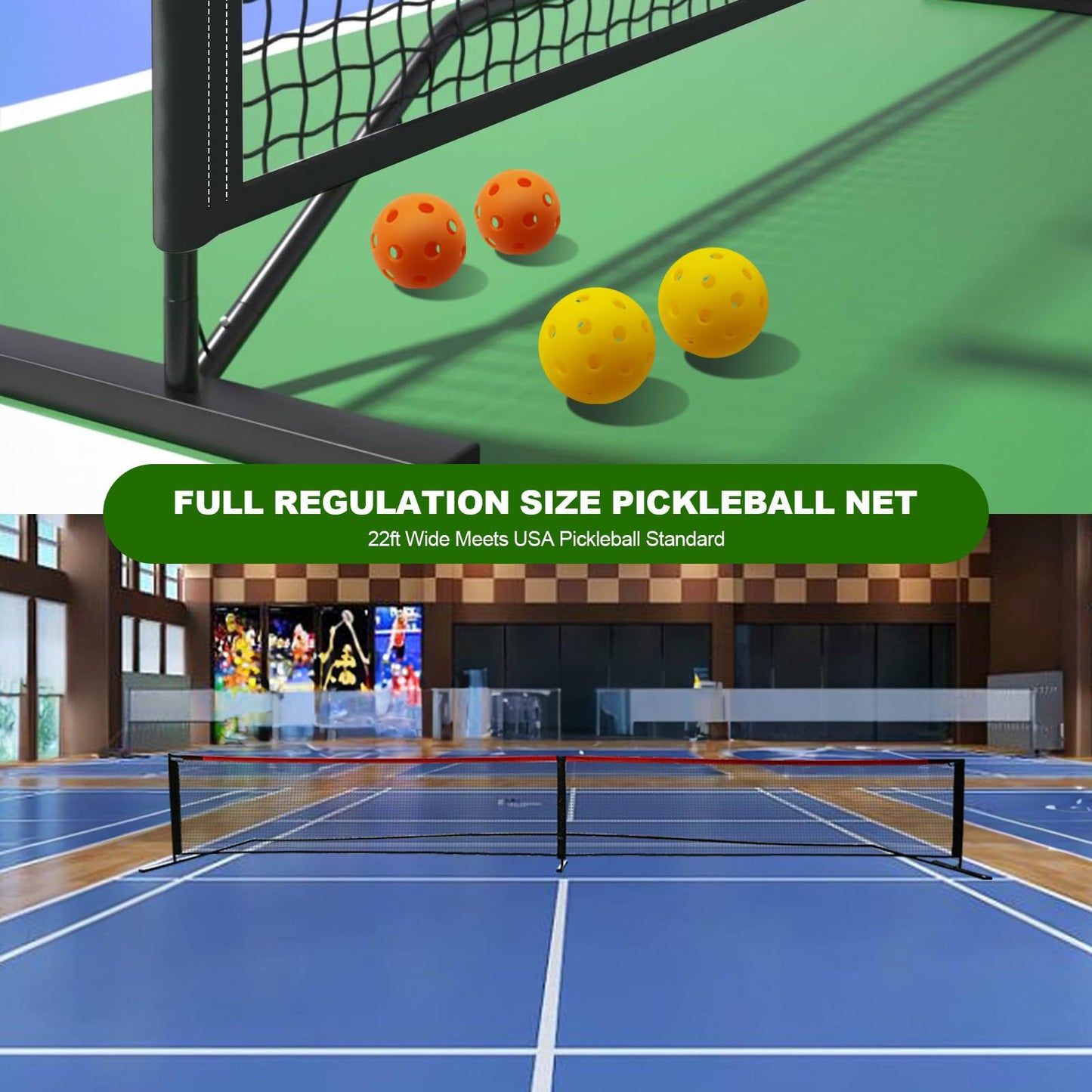 Complete Pennpliy Pickleball Set with Net, Paddles, and Balls - Island Thyme Soap Company