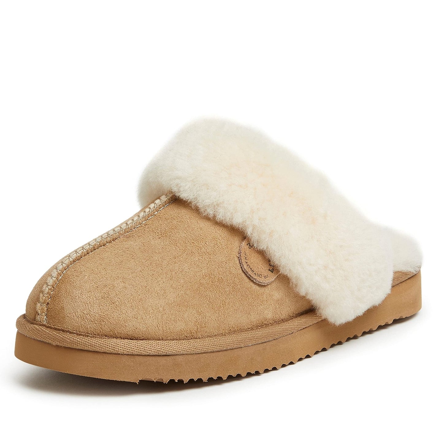 Dearfoams Women's Fireside Sydney Shearling Scuff Slipper - Island Thyme Soap Company