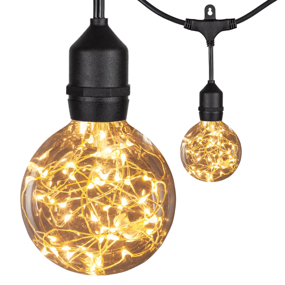 Fairy Light Bulb Globe Patio String Lights - Island Thyme Soap Company