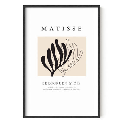 HAUS AND HUES Henri Matisse Leaf Print Poster - Island Thyme Soap Company