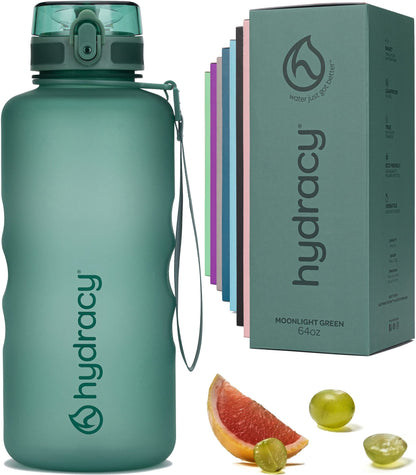 Hydracy Time Marker Water Bottle with Fruit Infuser - Island Thyme Soap Company