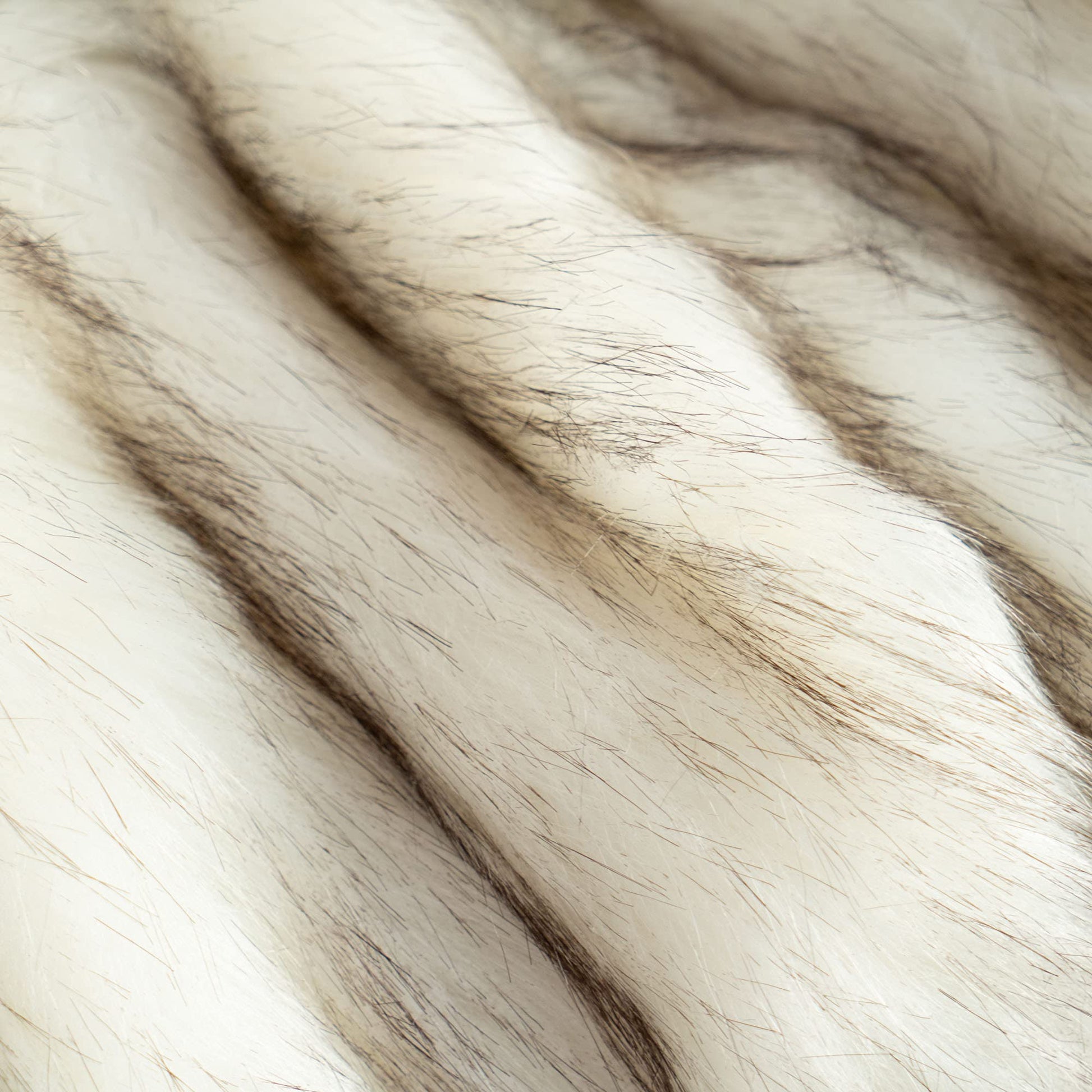 Luxury White Faux Fur Throw Blanket - Island Thyme Soap Company