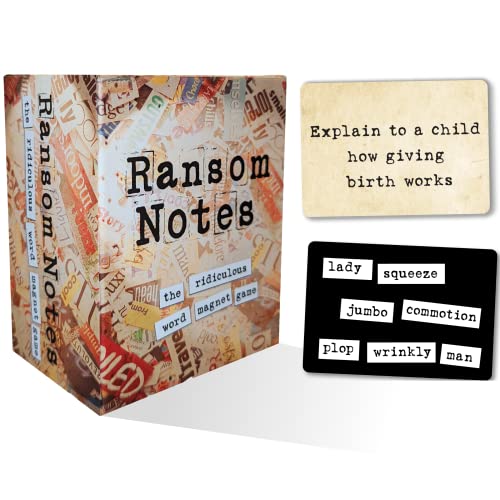 Ransom Notes - The Ridiculous Word Magnet Party Game - Island Thyme Soap Company