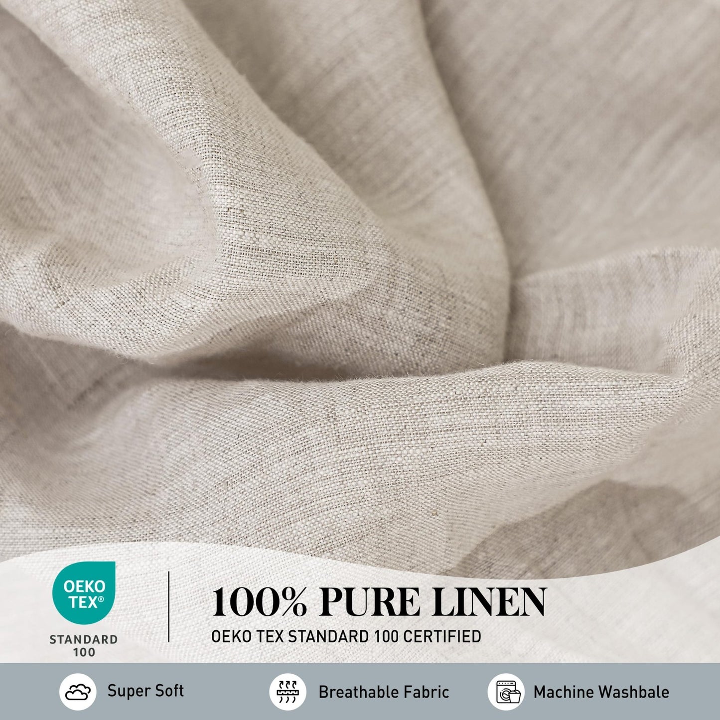 Simple&Opulence French Flax Linen Sheet Set - Island Thyme Soap Company