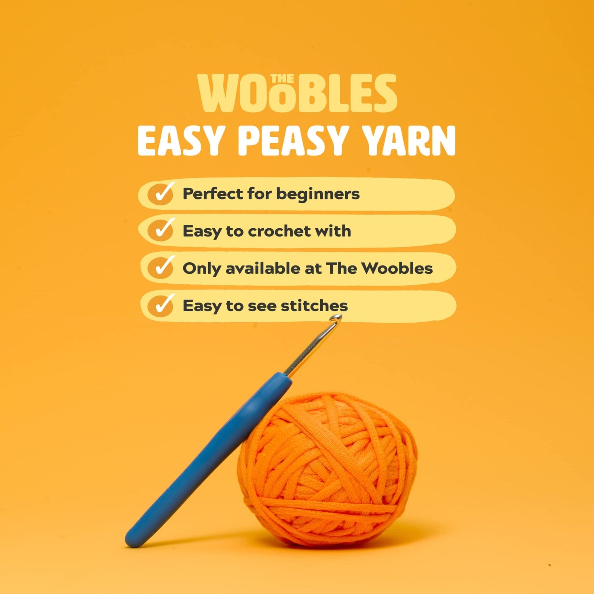 The Woobles Easy Peasy Beginner Bundle Crochet Kit - Island Thyme Soap Company