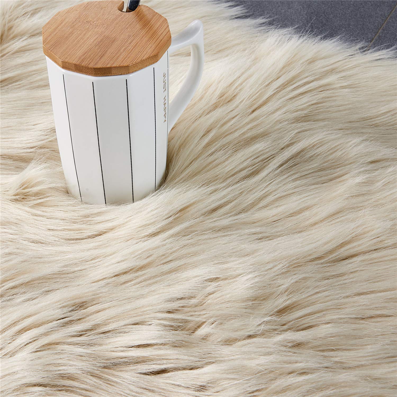 Ultra Soft Fluffy Shaggy Rug & Chair Cover - Island Thyme Soap Company