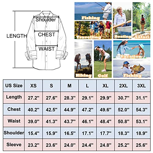 Women's UPF 50 Long Sleeve Outdoor Adventure Shirt - Island Thyme Soap Company