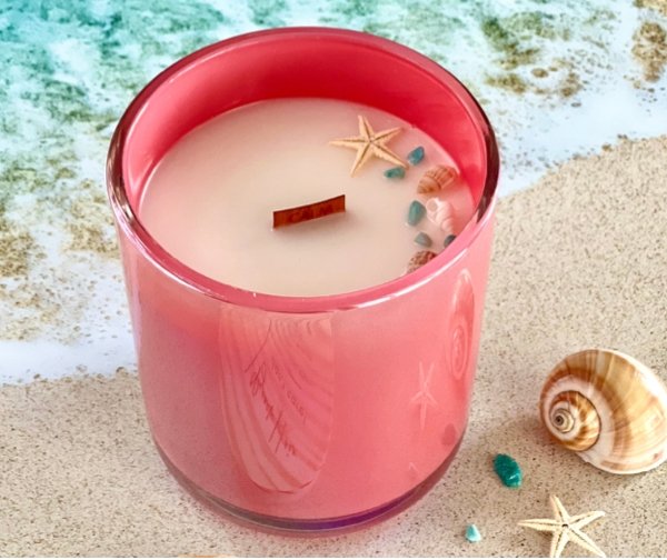 Beach Hair. Don't Care! Intention Candle - Island Thyme Soap Company