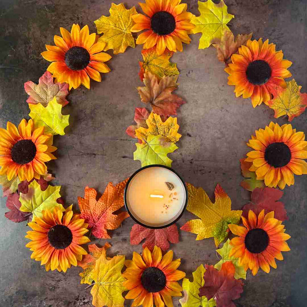 Peace, Love and Pumpkin Spice Candle - Island Thyme Soap Company