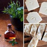 Rosemary Mint Coconut Milk Soap - Island Thyme Soap Company