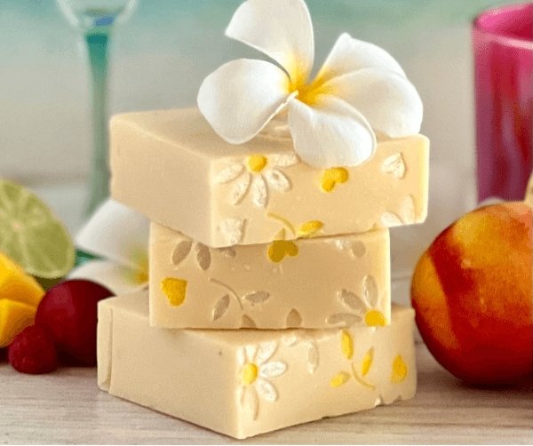 White Gardenia Coconut Milk Soap - Island Thyme Soap Company